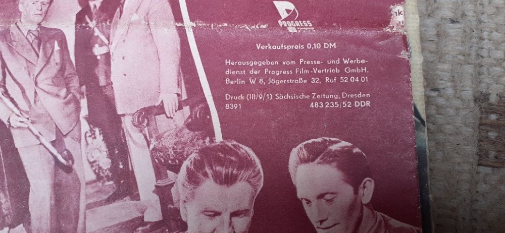 Stare Foldery z DDR Filmów z Bloku Komunistycznego lata 52-61 WYSYŁAM