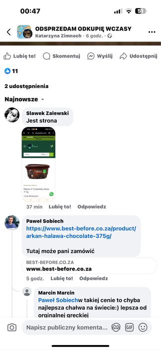Spodenki męskie