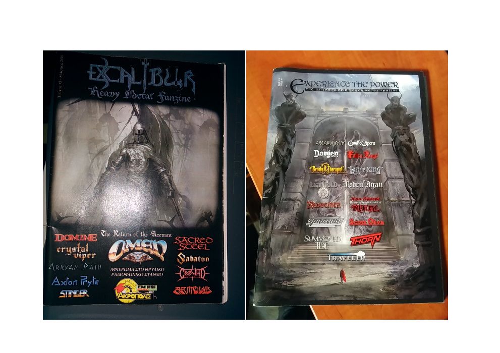 Heavy Metal - revistas e fanzines