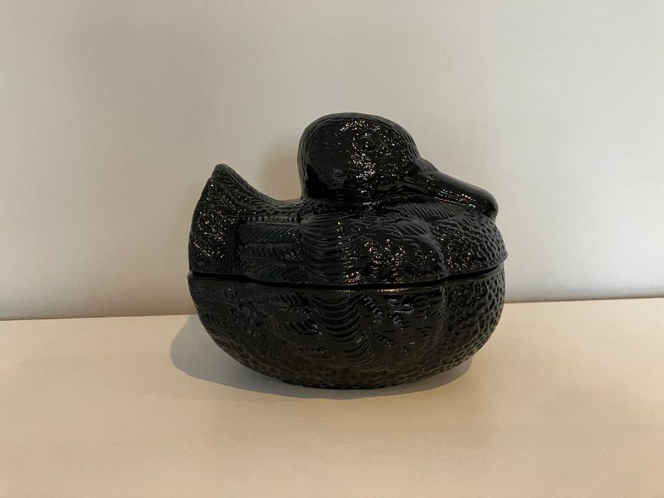 Czarna kaczka bomboniera HSG Ząbkowice