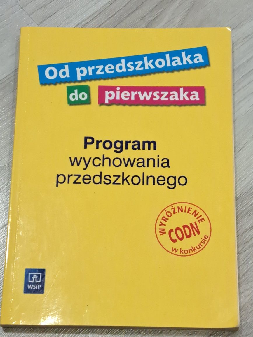 Program wychowania przedszkolnego Od przedszkolaka do pierwszaka