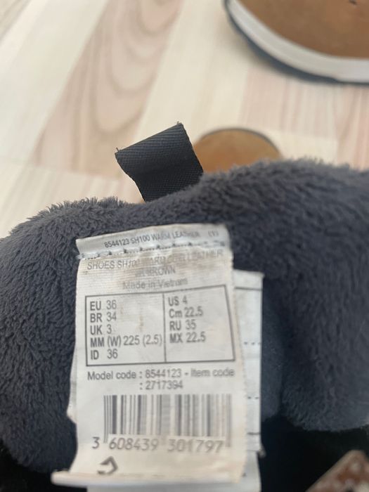Buty zimowe  dla dziecka Quechua 36