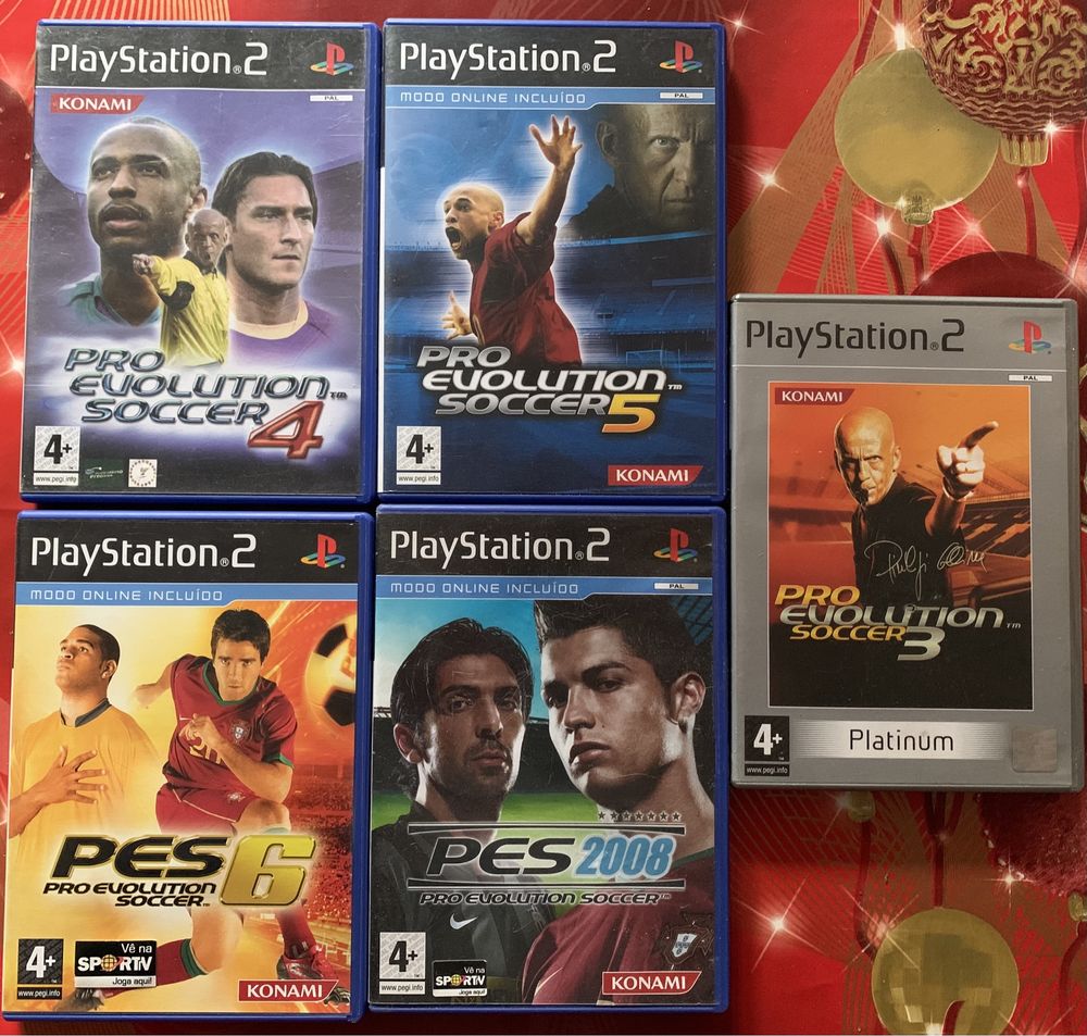 Jogos PS2 comos novos