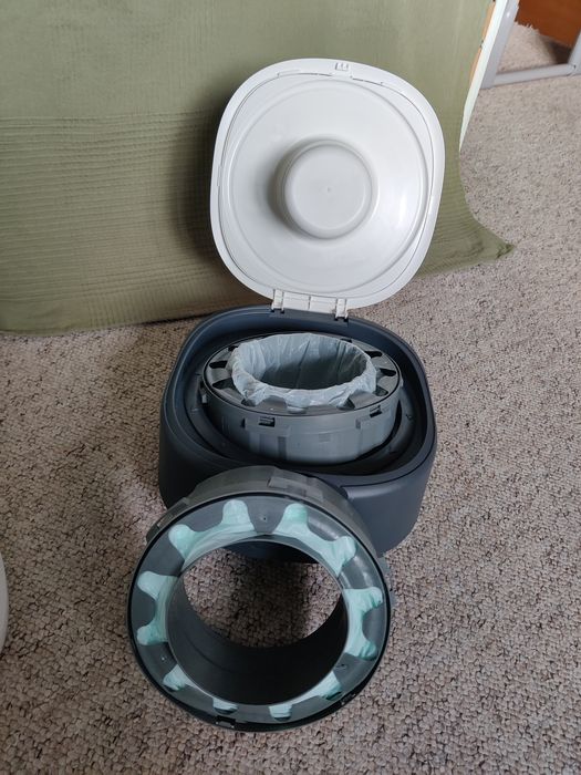 Tommee tippee kosz twist na zużyte pieluszki + dwa wkłady super stan