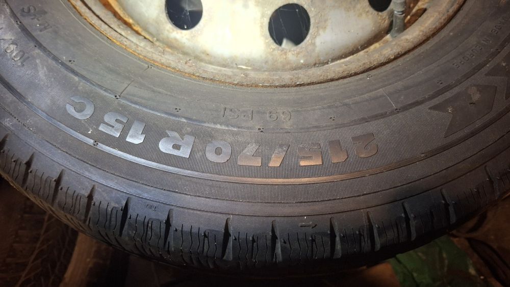 Koła, opony 215/70 R 15C Iveco ,Fiat