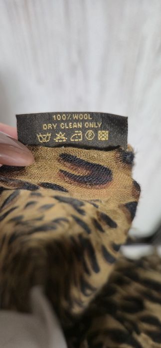 Палантин леопардовий Louis Vuitton