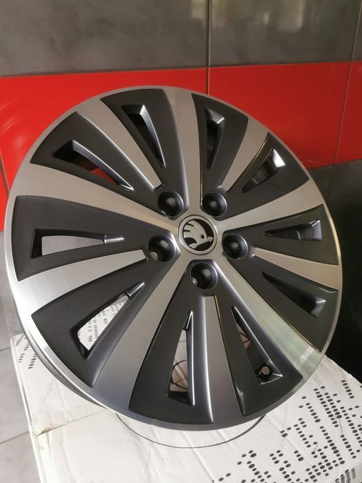 Oryginał! Felgi 17" 5x112 Skoda Octavia Karoq Audi VW Alufelgi