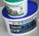 Краска силиконовая Feidal Regen Stop мат бежевый 10 л - 2500гр.