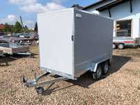 TEMARED BOX 3015/2  Przyczepa lekka dwuosiowa BOX KONTENER 300x150x180 750dmc