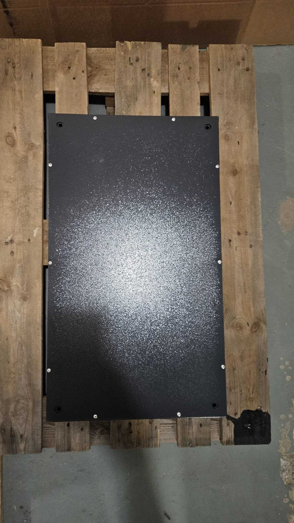 Szafka metalowa/ regał / obudowa skrzynki - 5 półek RAL 7016