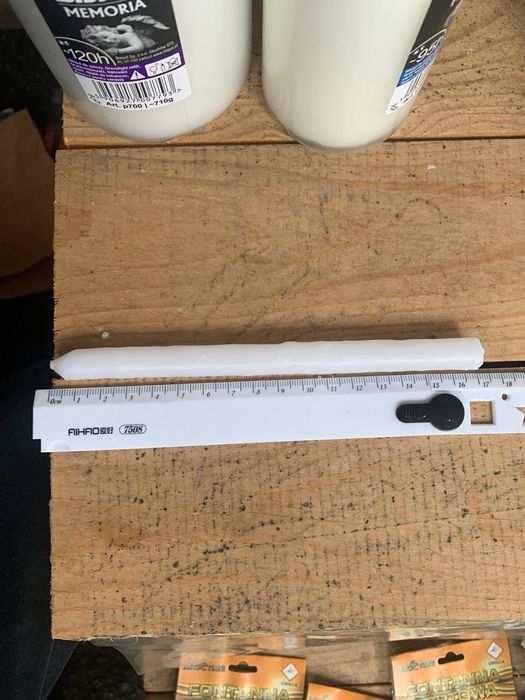 Свічки господарські парафінові 17 см на 12 мм