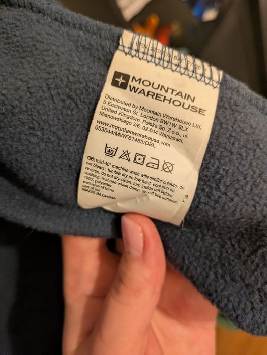 Kurtka męska Mountain Warehouse. Granatowa. Rozmiar XL