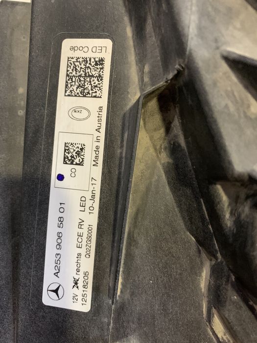 Glc 253 фары фара фулллед европа