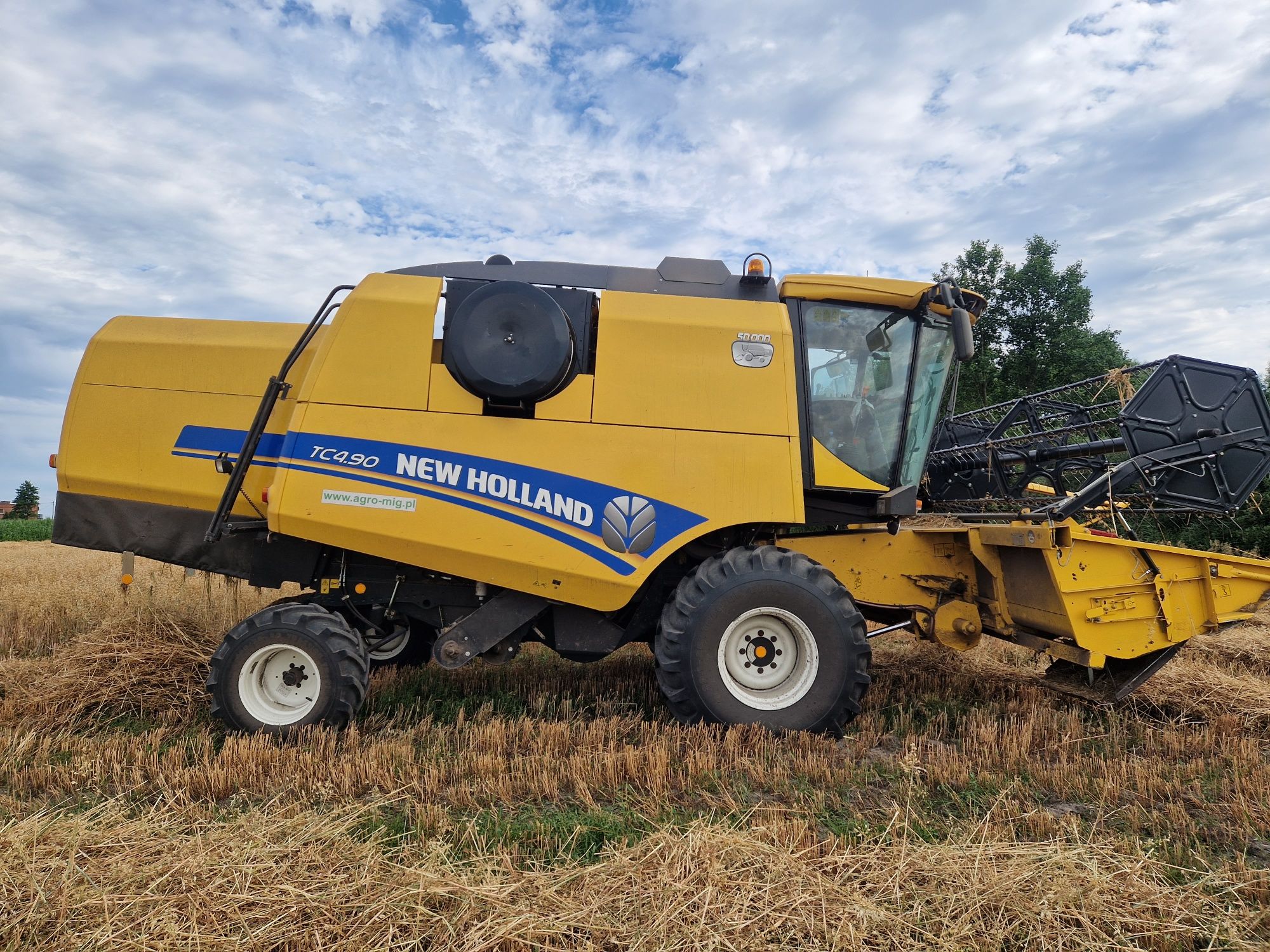 New Holland tc 4.90 ,PIERWSZY WŁAŚCICIEL