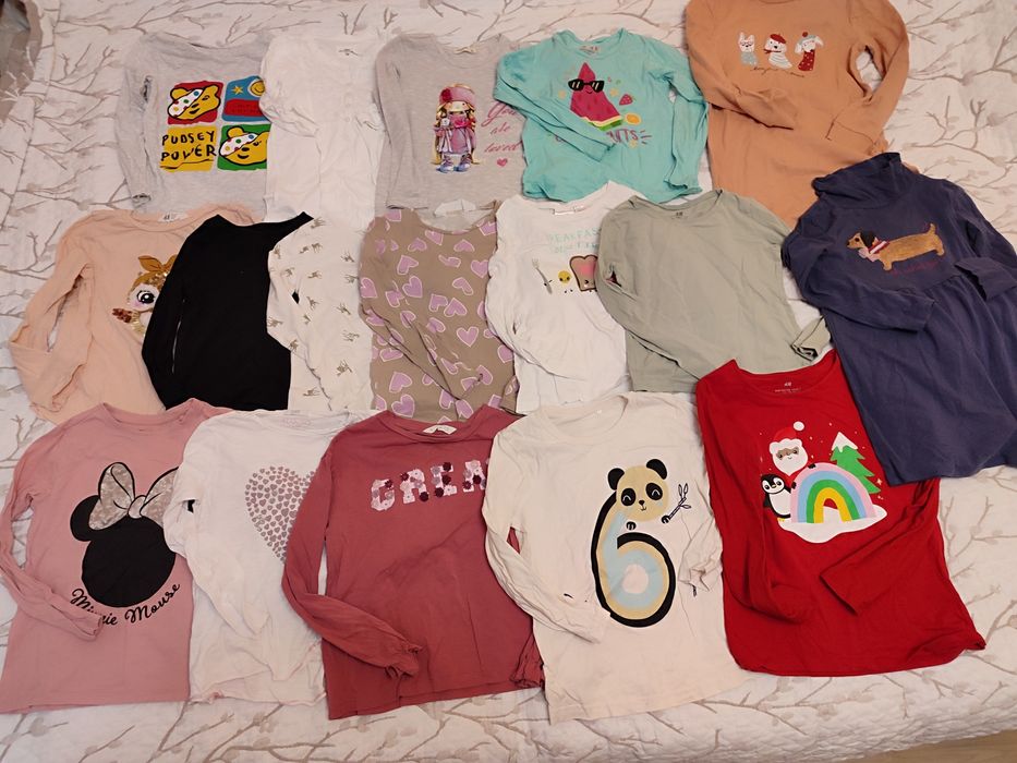 Пакет одягу реглани штани h&m футболки  піжами флісові кофти костюм