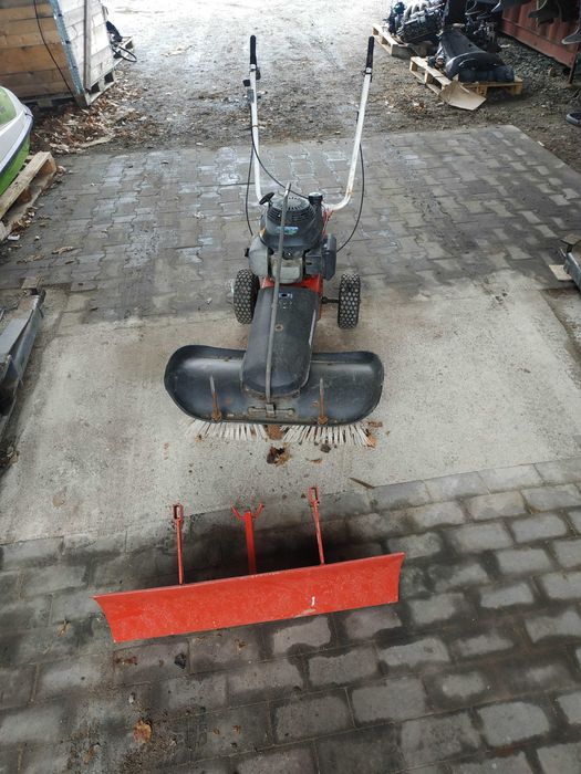 Zamiatarka/Pług Tielburger 4,5 KM HONDA 75 CM