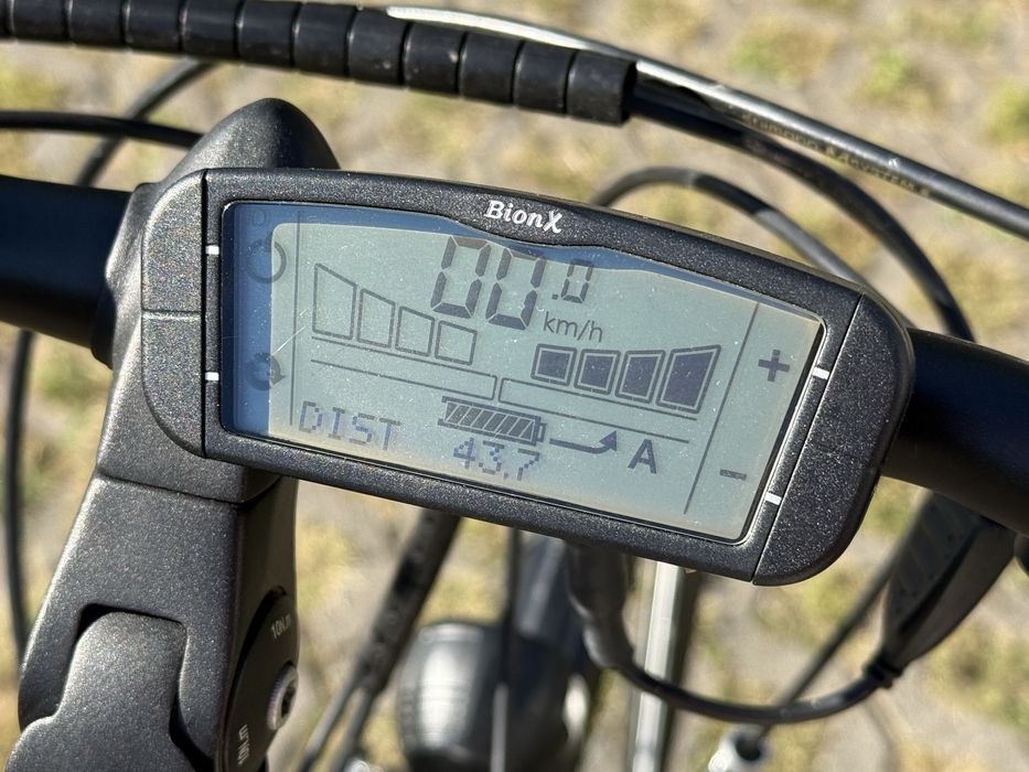 OkazjaRower Elektryczny KTM Miejski BionX na Gwarancji Pojemna Bateria