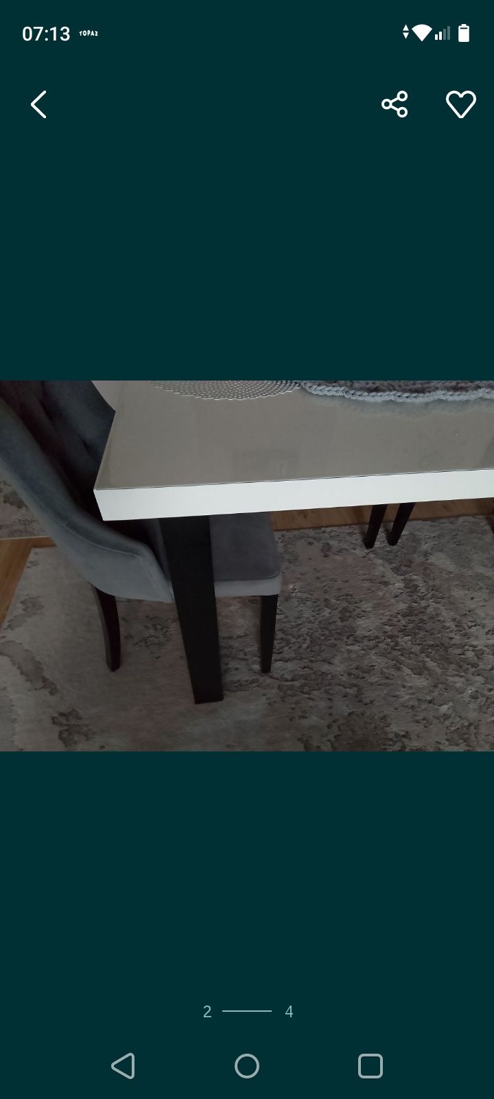 Stół loft rozkładany 160*90 ( 240*90)