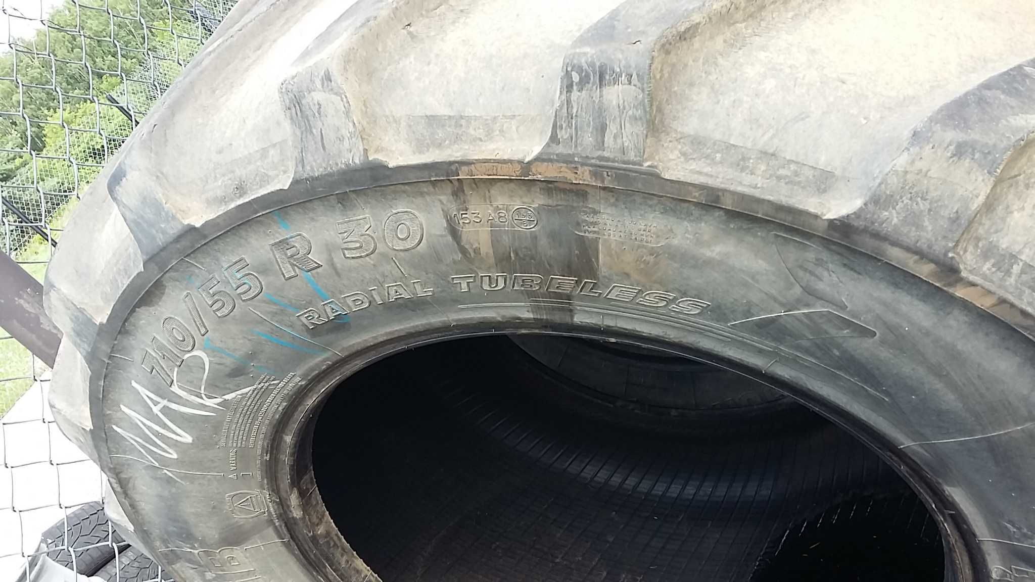 opona 710/55R30 Michelin Mach X bib opony rolnicze używane