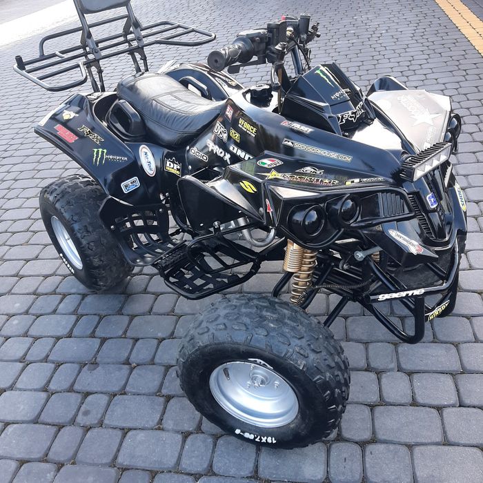 Quad 125 bombardier,czarny
