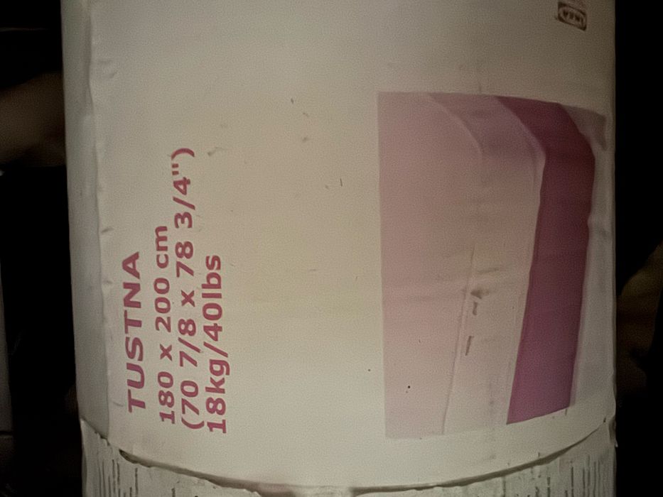 Matarac sprezynowy lub piankowy HAFSLO TUSTNA IKEA