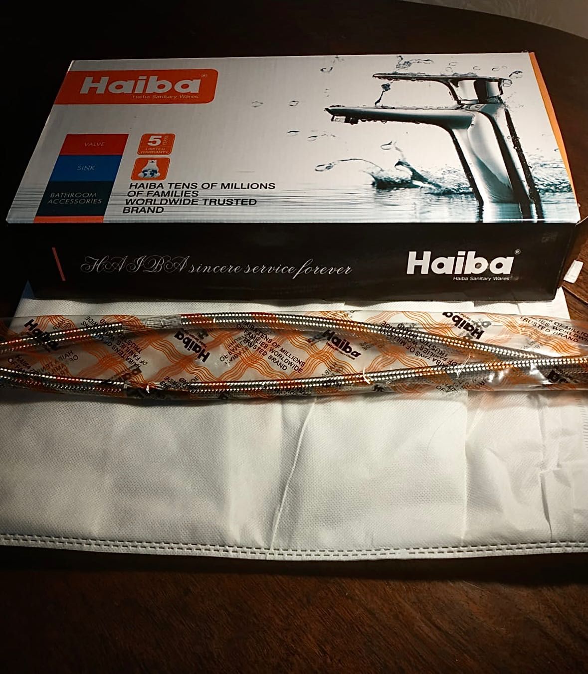 Шланги для крана фирмы «Haiba»