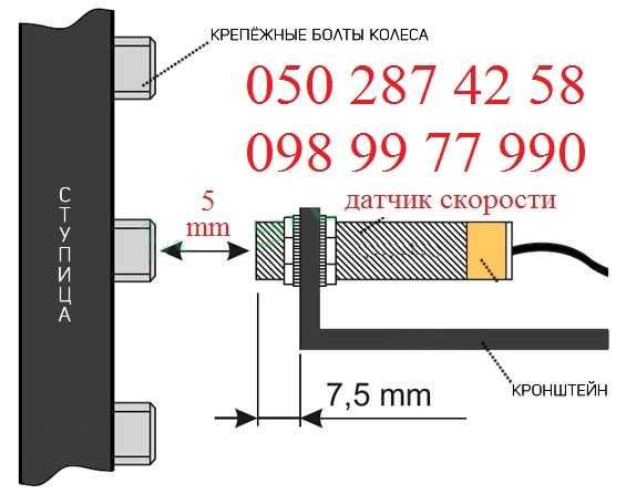 Arag Bravo 180S Датчик скорости ! НОВЫЙ ! Согласуйте диаметр М12 -М18?