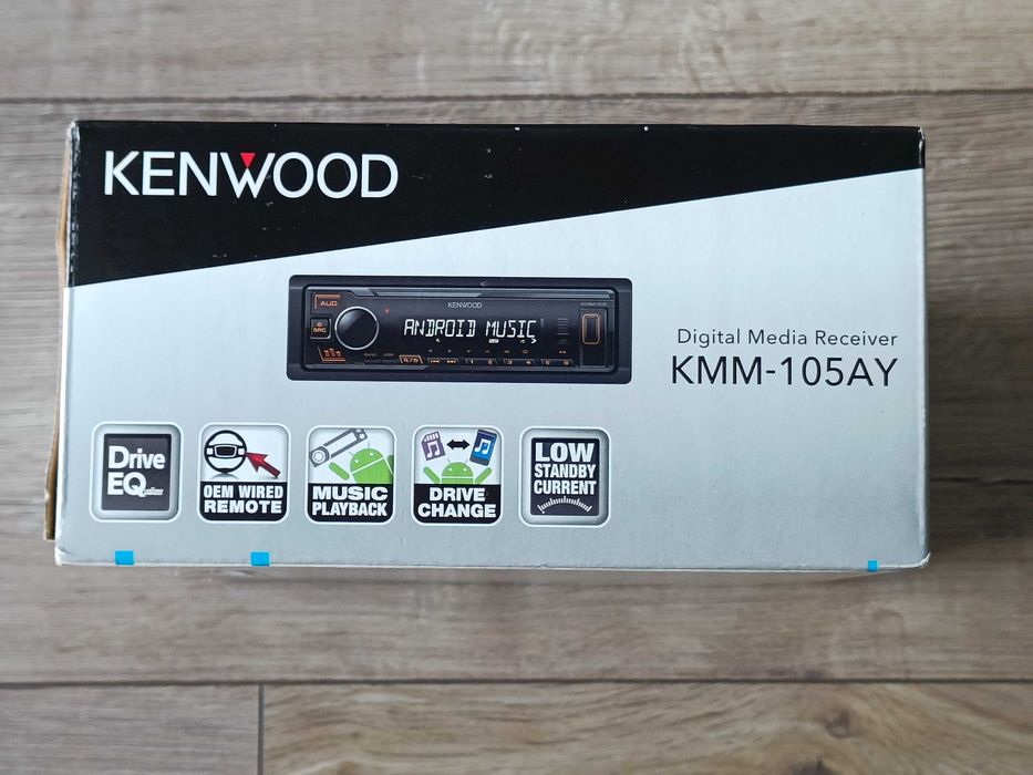 Kenwood KMM-105AY radio USB MP3 AUX