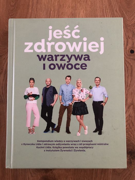 Książka kucharska Lidla Jeść zdrowiej warzywa i owoce