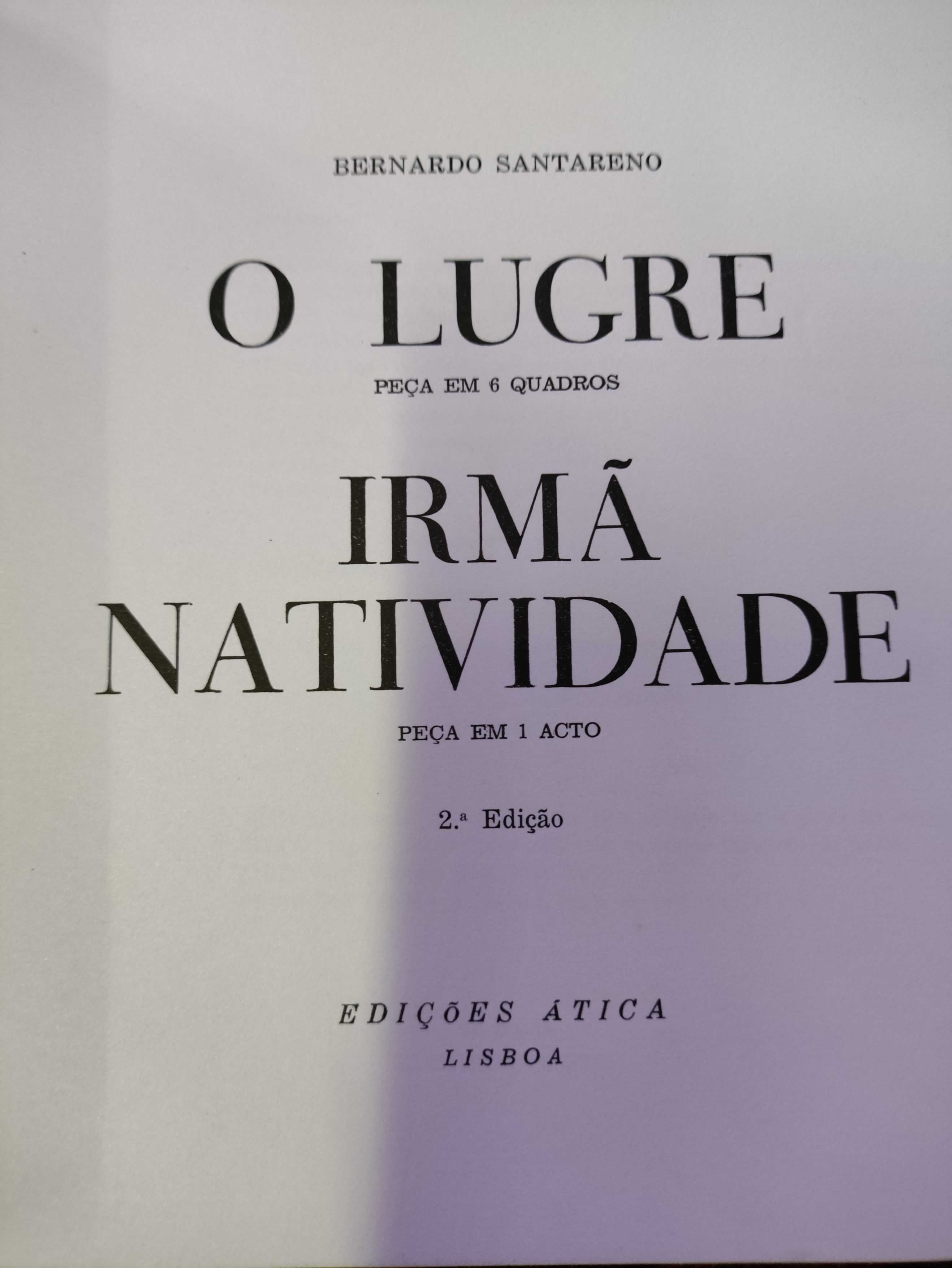 Livro O Lugre Bernardo Santareno 2ª edição Ática