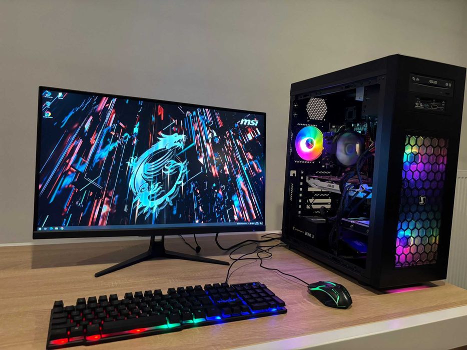 Zestaw do Gier i5 9600K/Ram-32GB/GTX-1060/SSD 512+1TB/27' IPS 95Hz