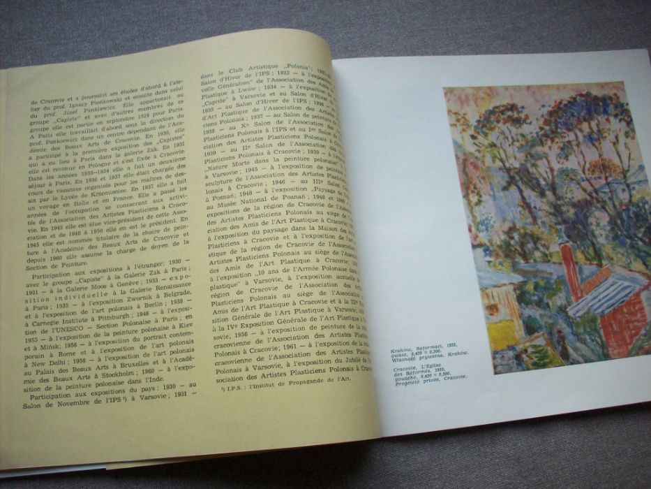 Hanna Rudzka Cybisowa. Współczesne malarstwo polskie, H. Blum, 1962.