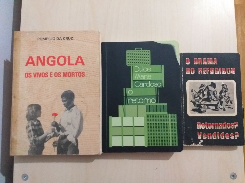 Livros de Angola e sobre Angola - Descolonização, Café, Refugiados