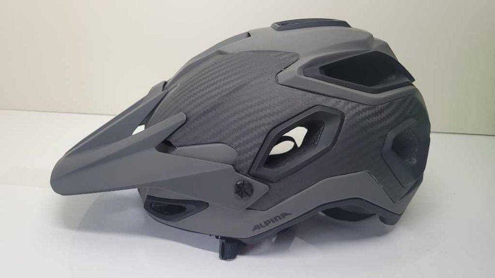 Kask mtb enduro ALPINA ROOTAGE Coffe-Grey Matt rozmiar 57-62cm