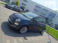 Fiat 500 Lounge Cabrio 2017 – Azzurro | 100% oryginalny przebieg
