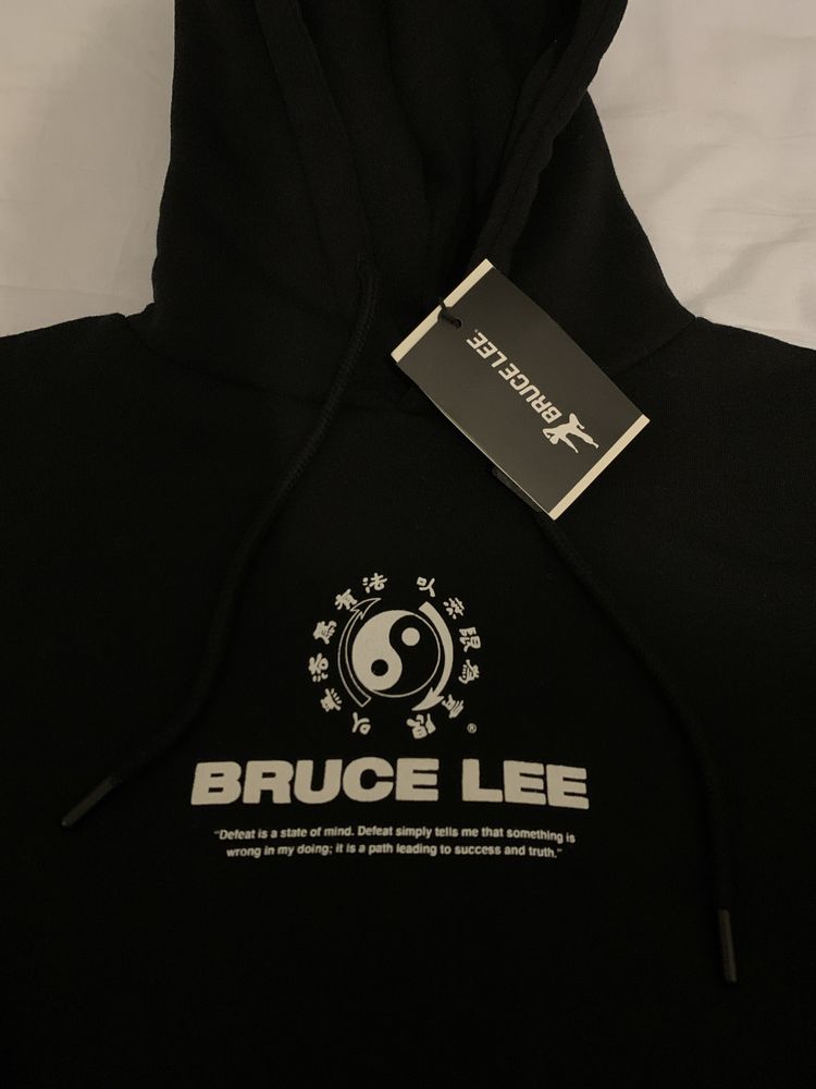 Bruce Lee hoodie. Кофта с капюшоном Bershka