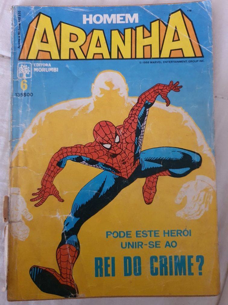 6 BD Homem Aranha