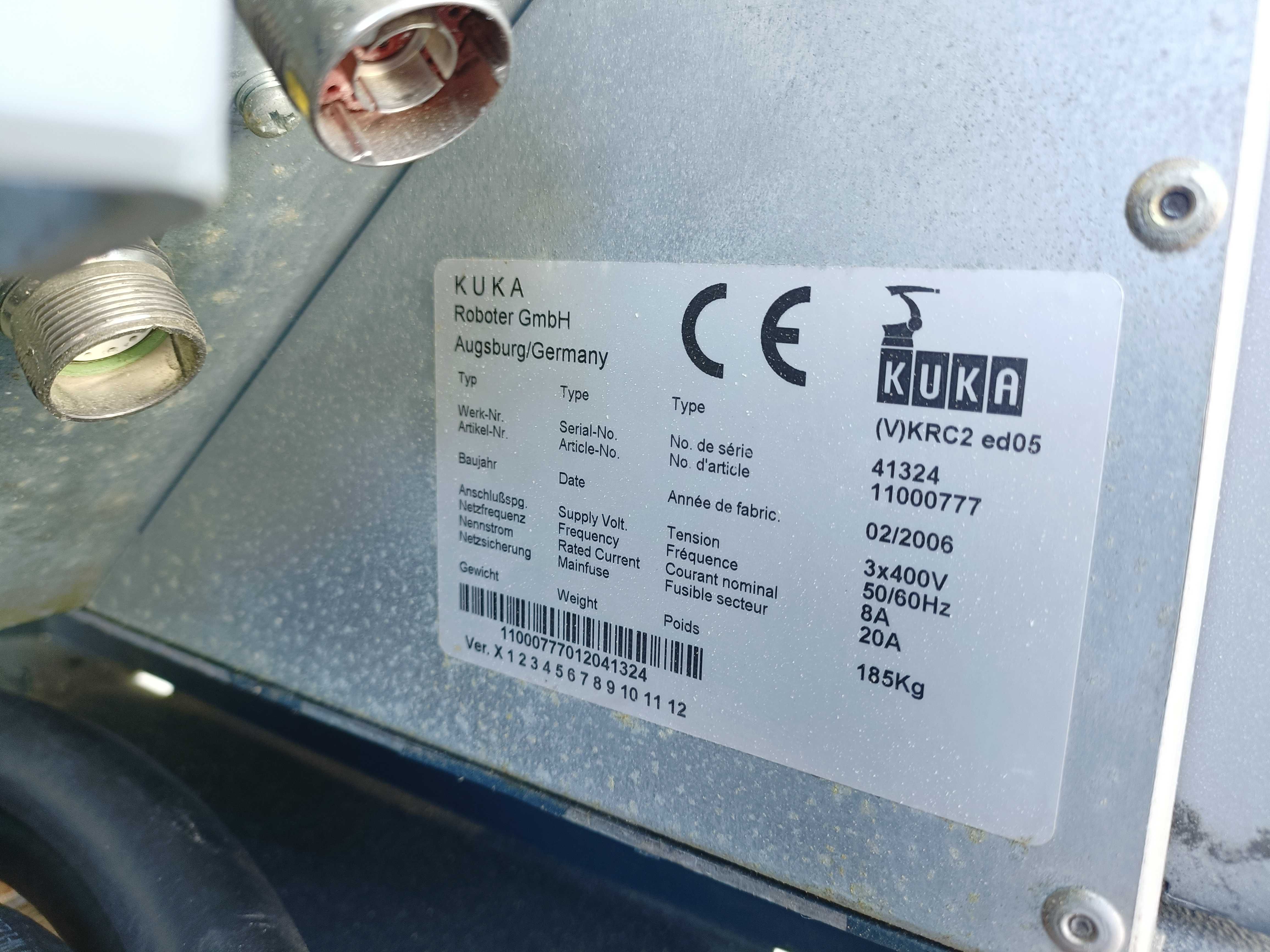 Robot KUKA KR100 + KRC2 ed05 komplet do wielu zadań przemysłowy