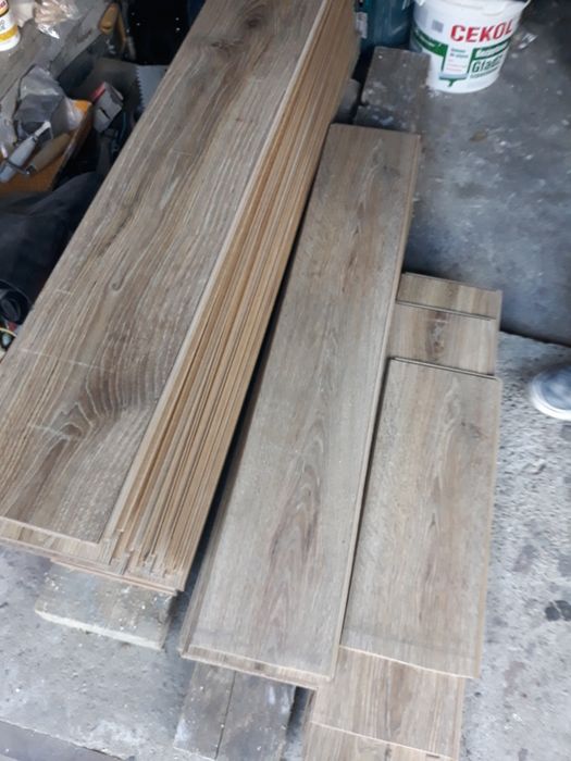 Panele z demontażu piękny wzór dąb rustykalny 13m2 całe plus kawałki
