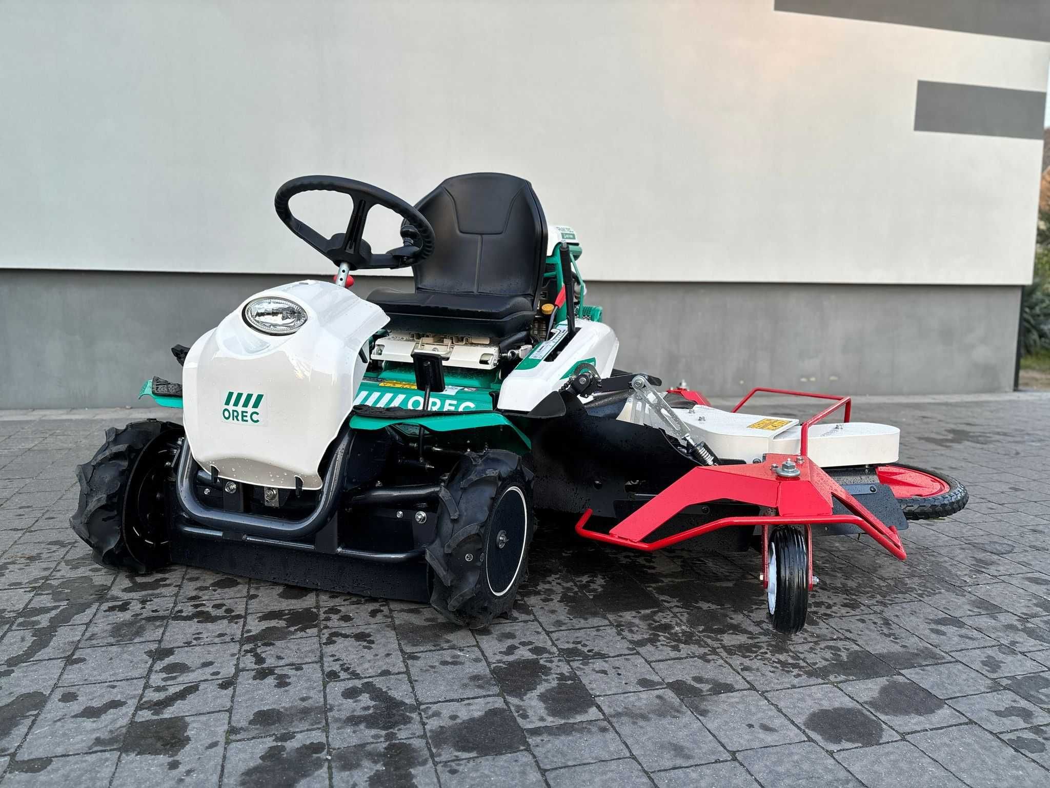Kosiarka, traktorek, karczownica OREC RMK 180 z bocznym kosiskiem