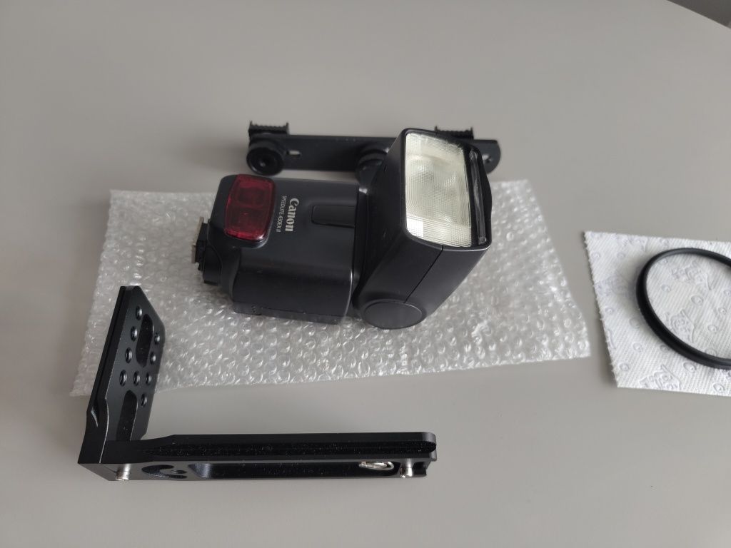 Фотоспалах Canon speedlite430ex ii(під ремонт),UV-фільтр72,L-кронштейн