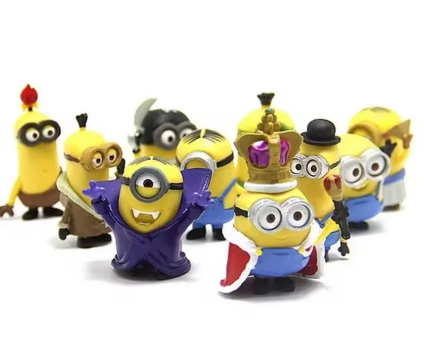 Комплект 10 шт фигурки Миньон Гадкий Miniones