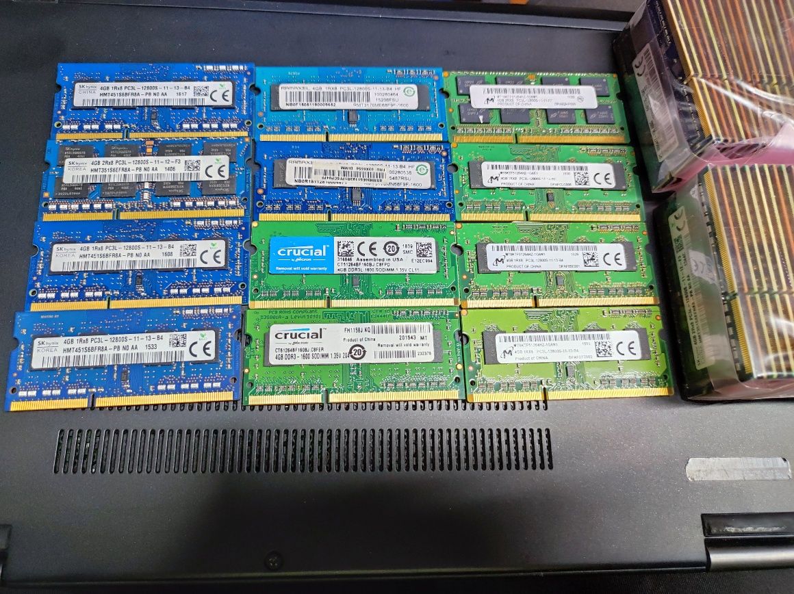 Оперативна пам'ять Ddr3 4gb 1.5v  1600Мгц 12800 для ноутбука  олх