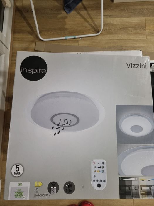 Inspire candeeiro a Led e music