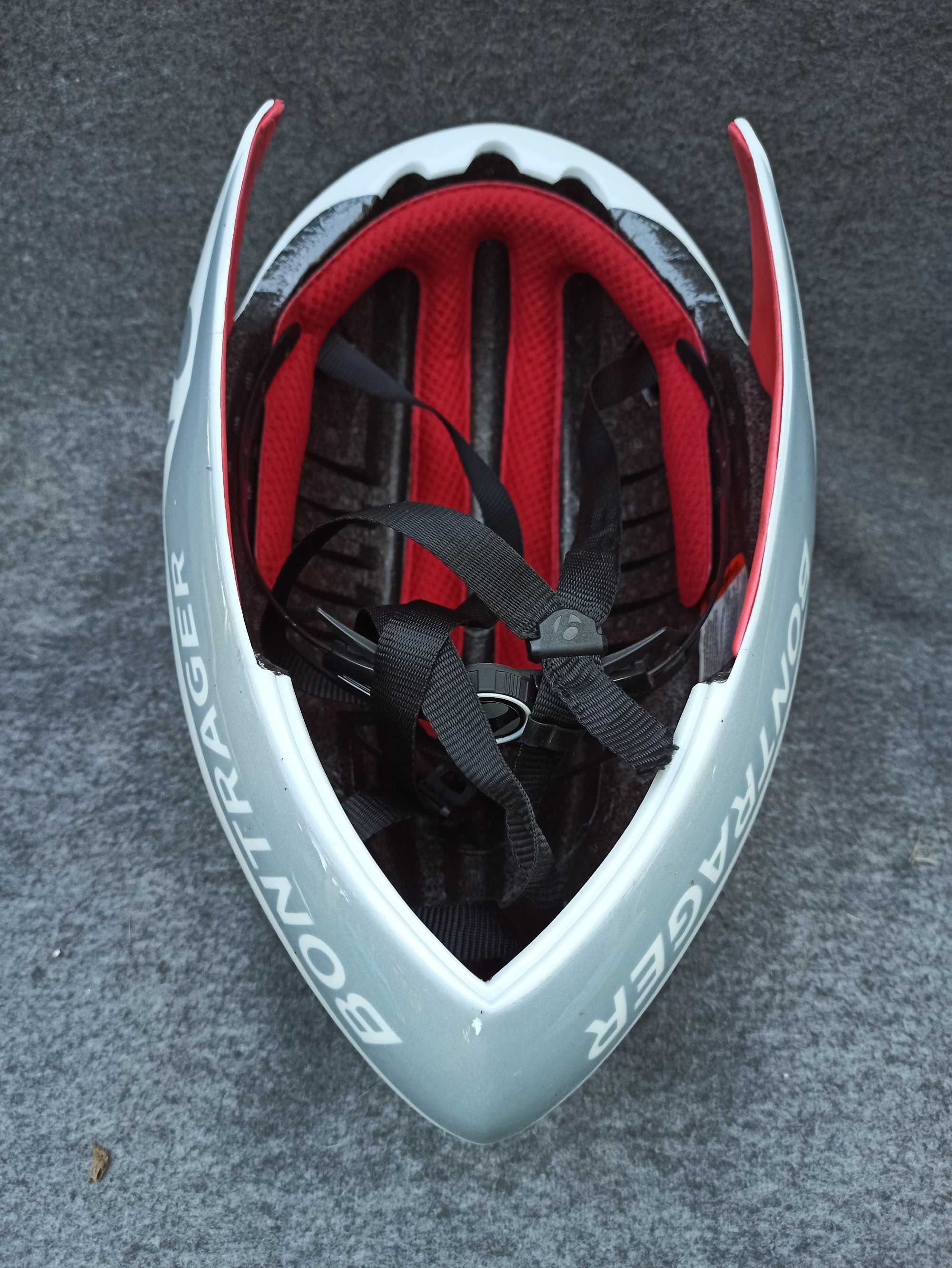 Kask triathlonowy Bontrager Aeolus biały 55-61cm M