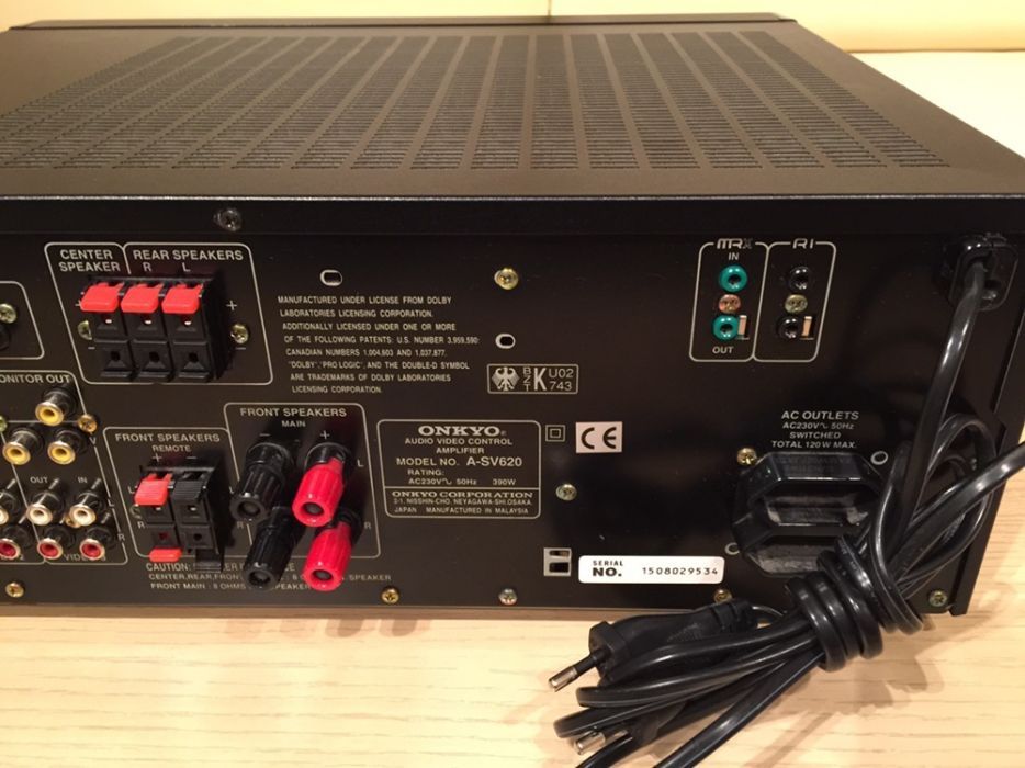 Onkyo Amplifier, wzmacniacz A- SV620