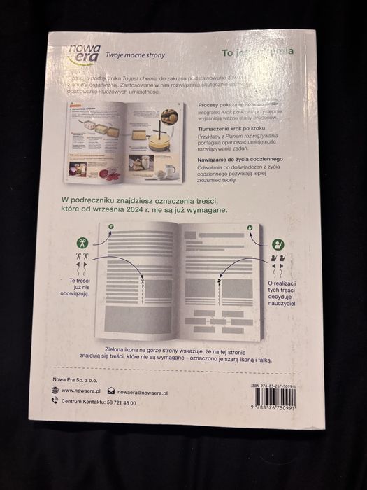 Ksiazka to jest Chemia Nowa Era 2