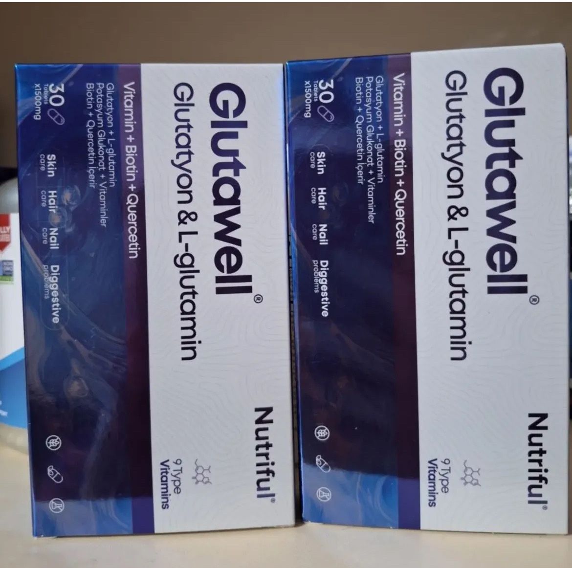 Nutriful Glutawel ( glutatyon + L - glutamin )