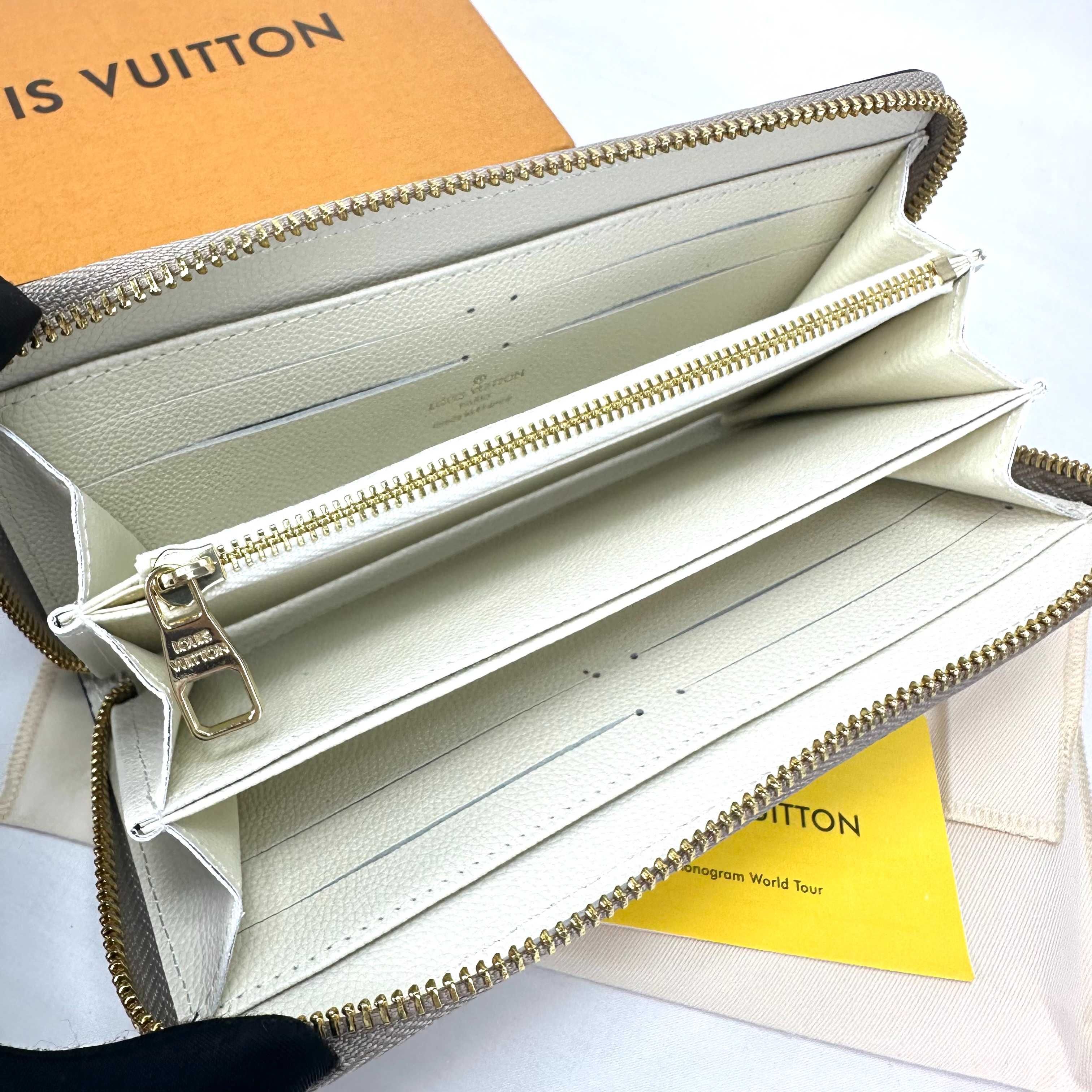 LOUIS VUITTON Długi portfel z portmonetką