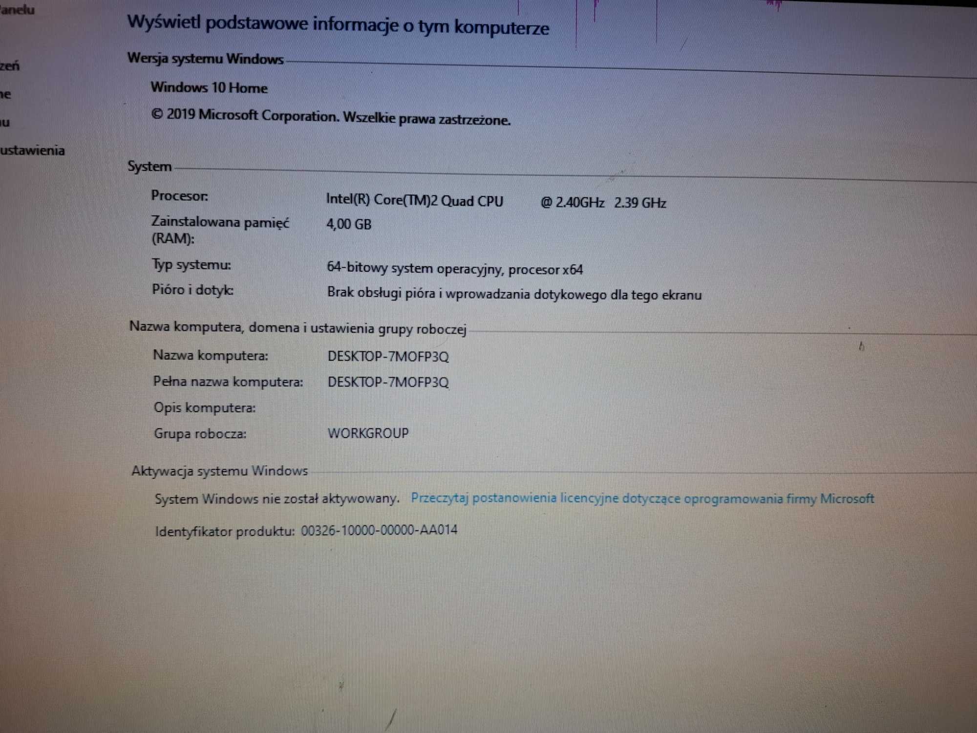 Komputer stacjonarny